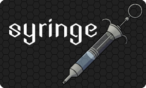 syringe shell